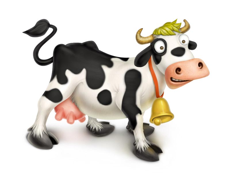 Красивые-картинки-коровы-для-детей---познавательные-рисунки-8