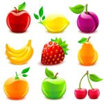 Цветные овощи и фрукты картинки для детей — красивые и прикольные