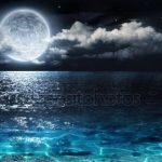 Картинки море ночью   красивые фото016