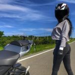 Фото девушек на мотоцикле без лица 013