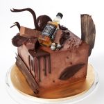 Мужской шоколадный торт фото 021