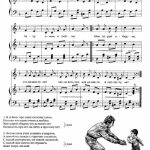 Песни про папу ноты для фортепиано005