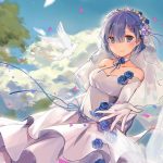 Красивые картинки аниме свадебные платья010