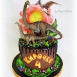 Красивые картинки торт детский динозавры фото