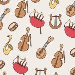 Аватарки с музыкальными инструментами и нотами 013