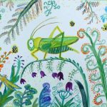 Детские рисунки с насекомыми 016