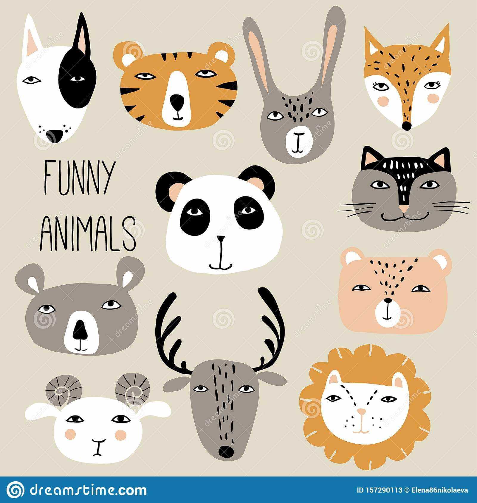 Картинки для детей с забавными животными 019