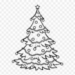 Рисунки новогодней елки для срисовки 9