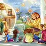Картинки про детей в детском саду — рисунки, арты