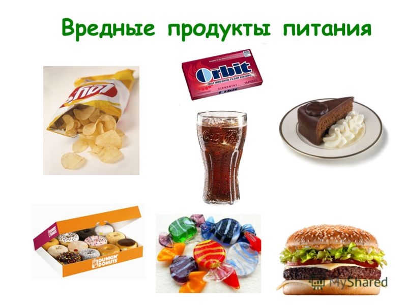 Полезные продукты картинки для детей