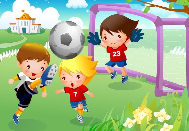 Картинка про футбол для детей011