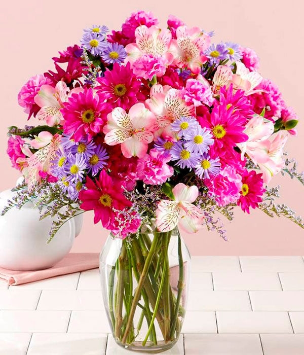 Красивые цветы в вазах фото003