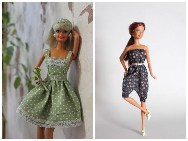 Одежда для кукол своими руками из подручных материалов