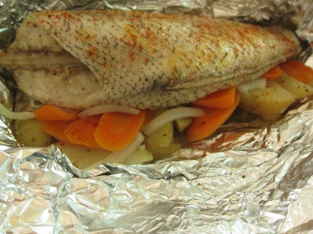 Как сделать рыбку из овощей   фото006