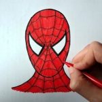 Картинка человек паук для детей   рисунки018