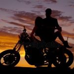 Картинки кот на мотоцикле   красивые фото020
