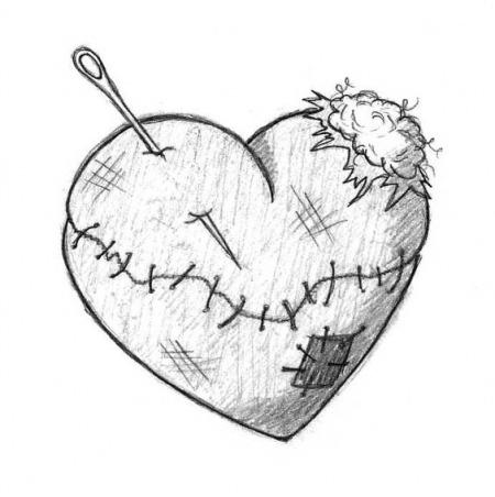 Нарисовать рисунок про любовь карандашом   подборка016