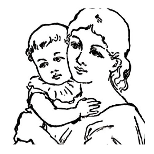 Фото руки мамы и ребенка   рисунки018