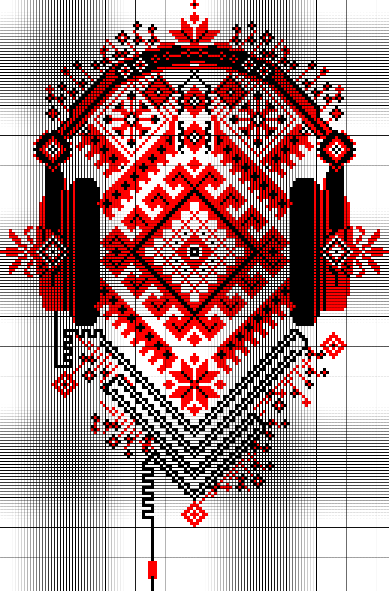 Белорусская вышиванка схемы001