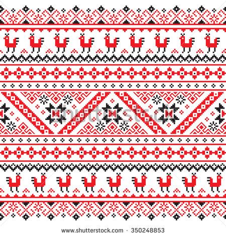 Белорусская вышиванка схемы009