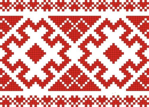 Белорусская вышиванка схемы016