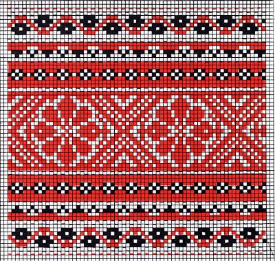 Белорусская вышиванка схемы035