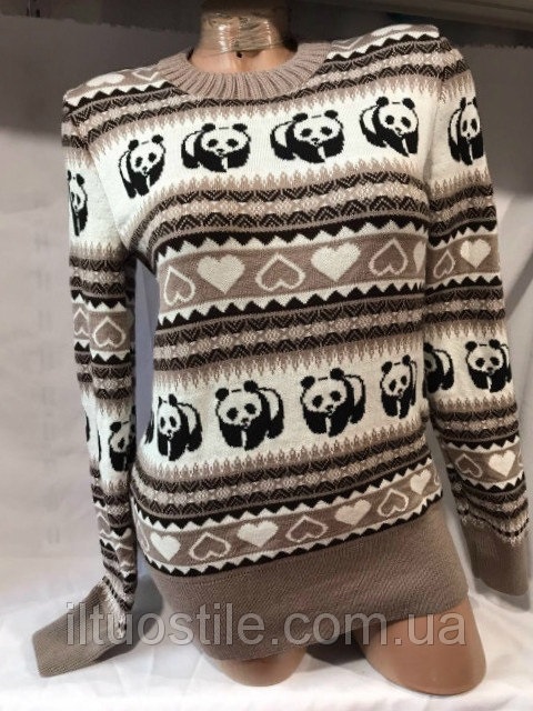 Вишневый свитер010
