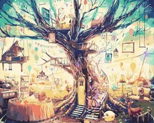 Картинка волшебное дерево013