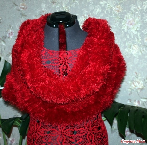 Платье lady in red от автора Олеси Данилюк006
