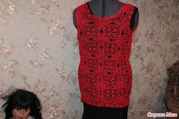 Платье lady in red от автора Олеси Данилюк009