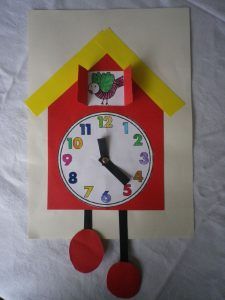 Шаблон для часов для детей025
