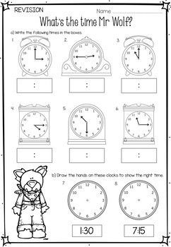 Шаблон для часов для детей046