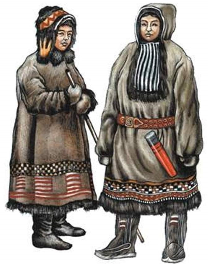 Коряки народ национальный костюм