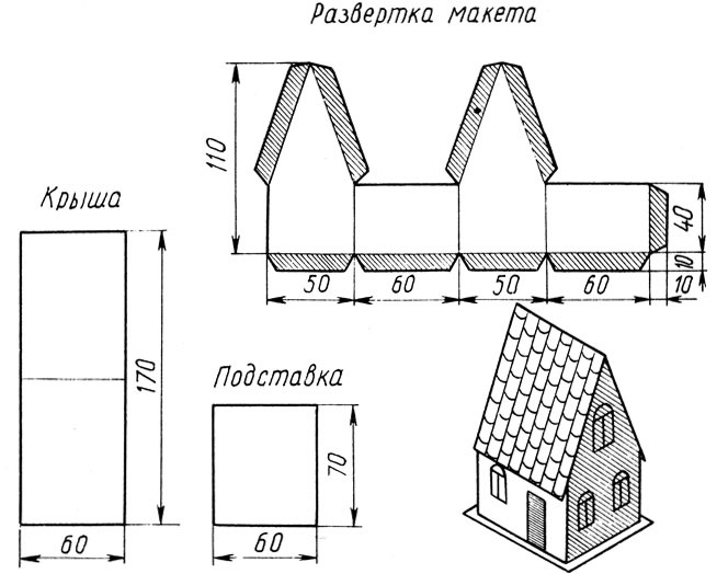 Изготовление развертки по чертежу