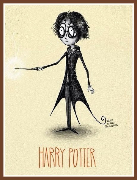 Гарри Поттер картинки нарисованные (3)