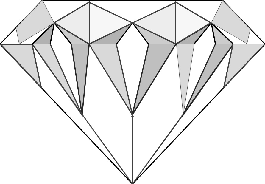 Dibujos de diamantes