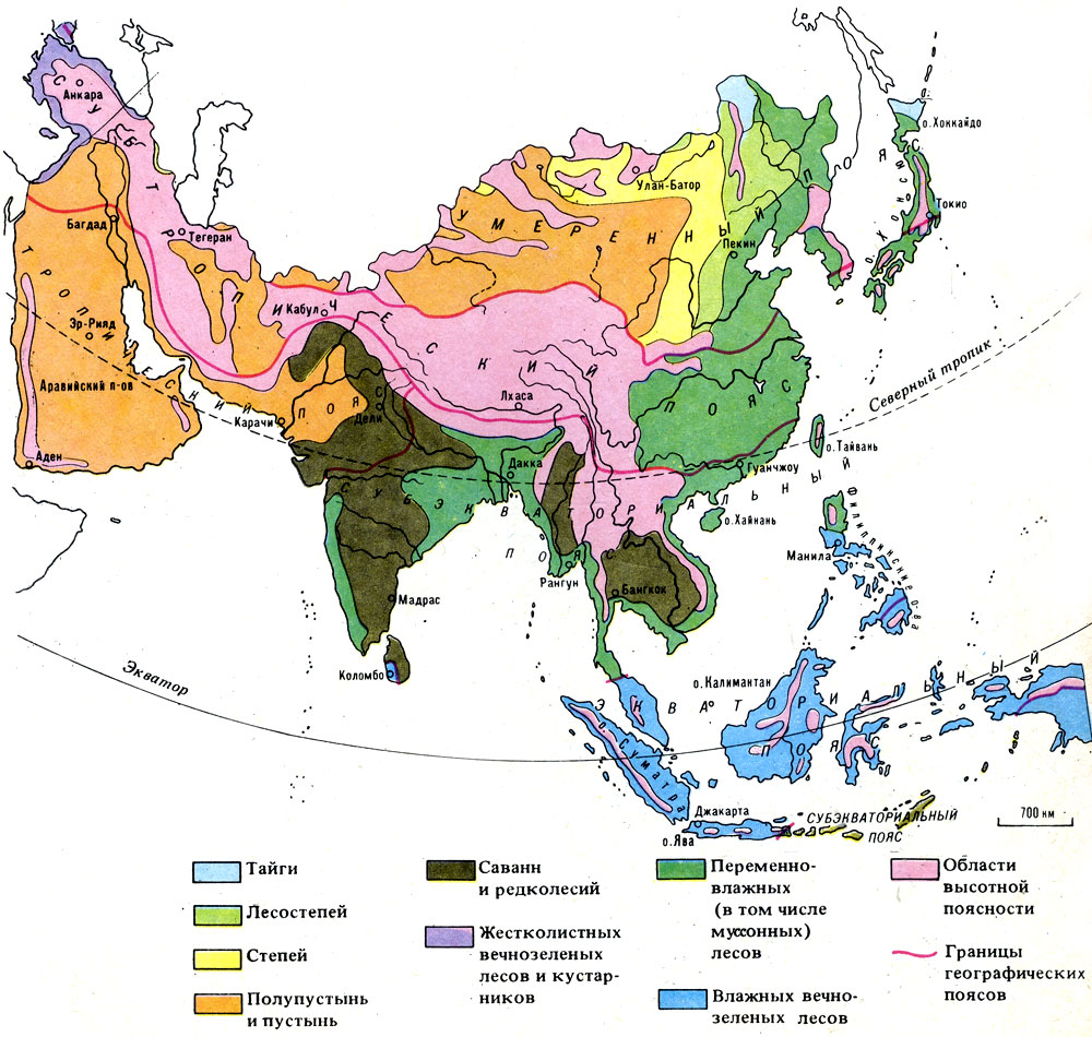 Карта Азии полезных ископаемых   подборка картинок (16)