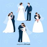 Картинки нарисованная свадьба — подборка