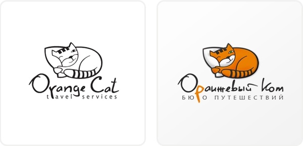 Логотип кот 018