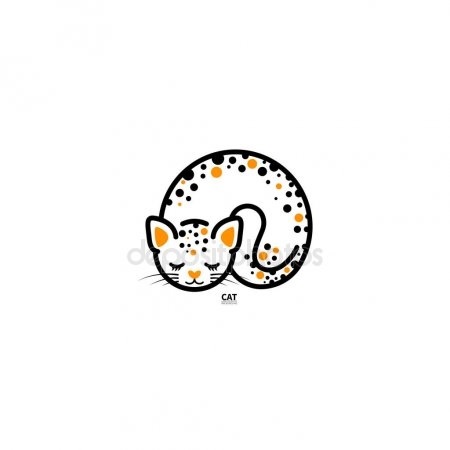 Логотип кот 024