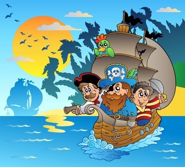 Пиратские картинки для детей 016