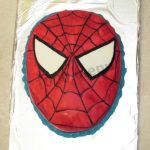 Торт человек паук кремовый 014
