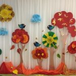 Украсить зал к осеннему празднику в детском саду 021