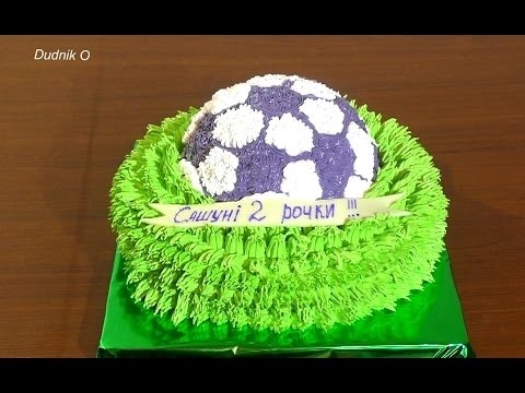 Фото торт футбольный 007