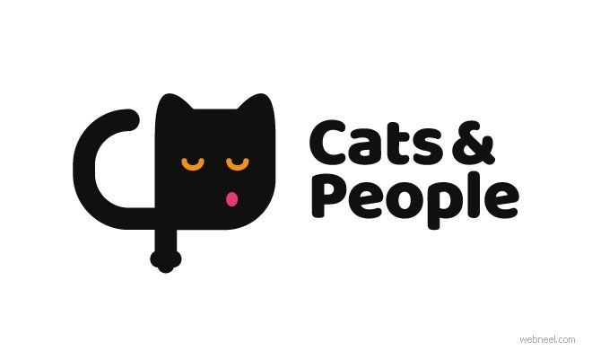 Черная кошка логотип 012
