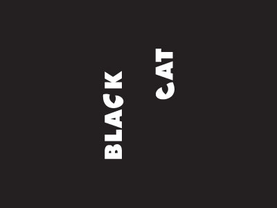 Черная кошка логотип 027