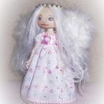 кукла ангел текстильная 002