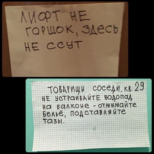 Приколы про соседей в картинках