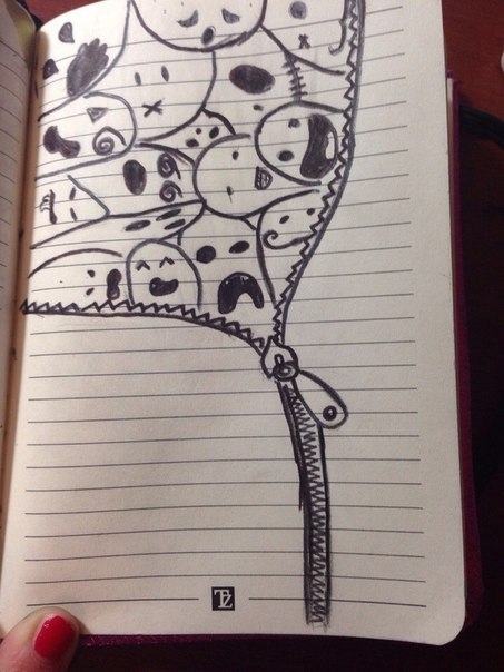 Рисунки для личного дневника для девочек 10 лет022