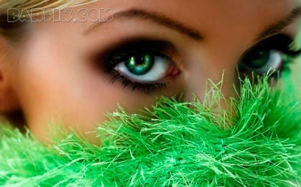 Фото зеленый цвет глаз у женщин 011